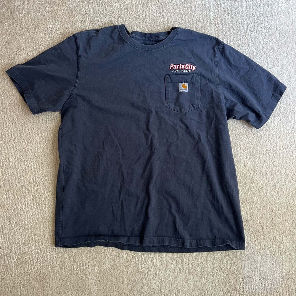 Carhartt Navy Short Sleeve Tee